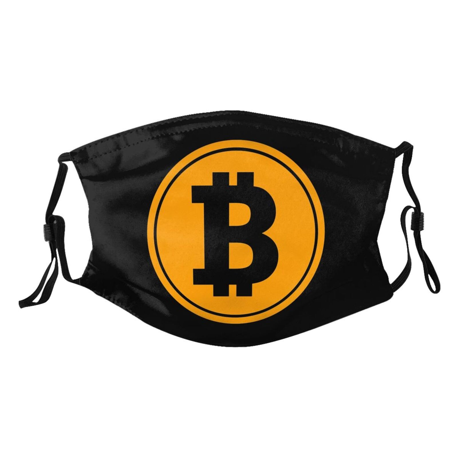 Bitcoin Maximalist Symbol Logo Cryptocurrency Adult Dust Mask Adjustable Dust Face with 2 Filter4840