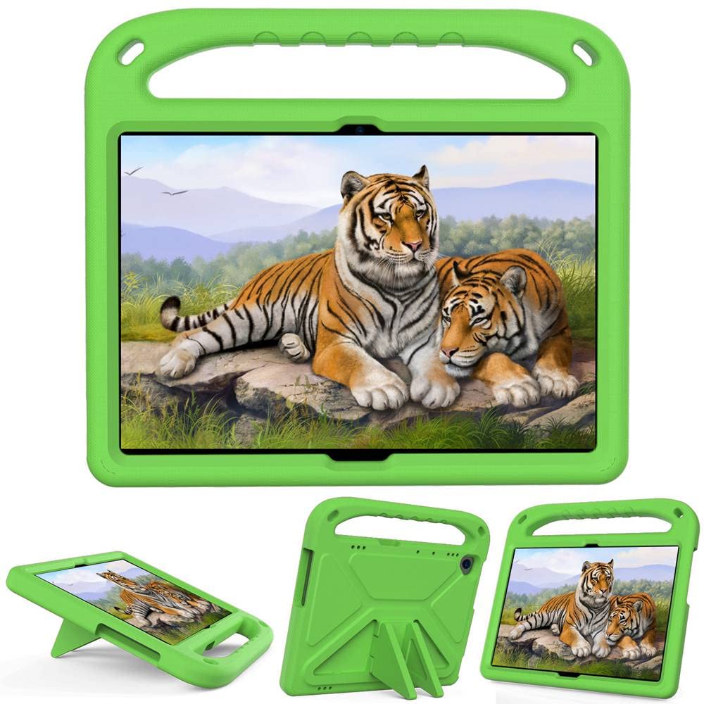 Etui kompatybilne z Lenovo Tab M10 10,1 cala X505 X605 Tab M10 X306X X606X Full Body Dzieci Dzieci EVA Stojak Pokrowiec na tablet (kolor: zielony, rozmiar: M10 HD Gen1 X505X)