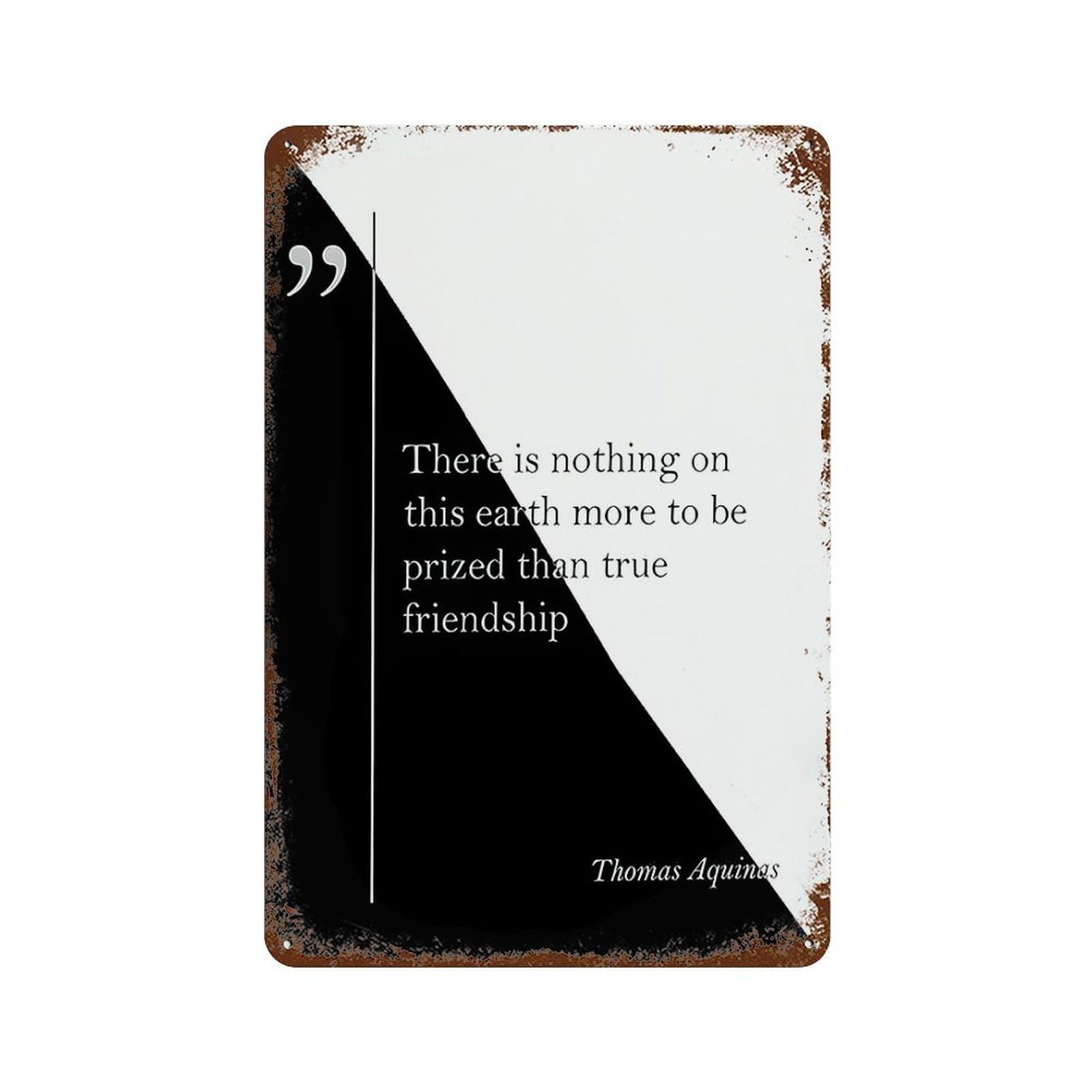 xiaoxiaoshen There Is Nothing On This Earth By Thomas Aquinas Wall Decor Art Metal Tin Poster Modern Home Decor Art Home Bar Shop Decorations Vintage Sign 30x20cm