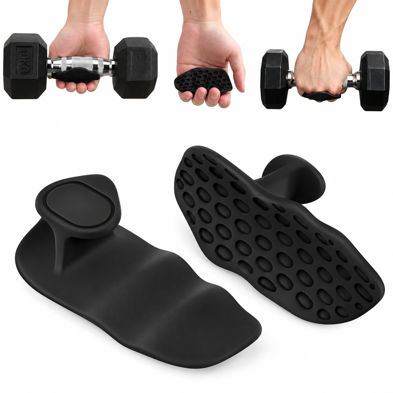 Luva de Academia Octo Max Grip Feminina e Masculina – Protetor Palmar Antiderrapante para