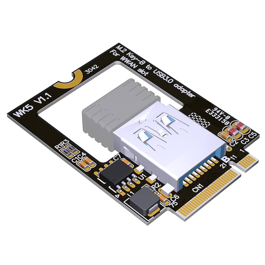 CPU、メモリ、wifi、bluetooth、SSD M.2 M キーから A + E キー スロット WIFI ワイヤレス