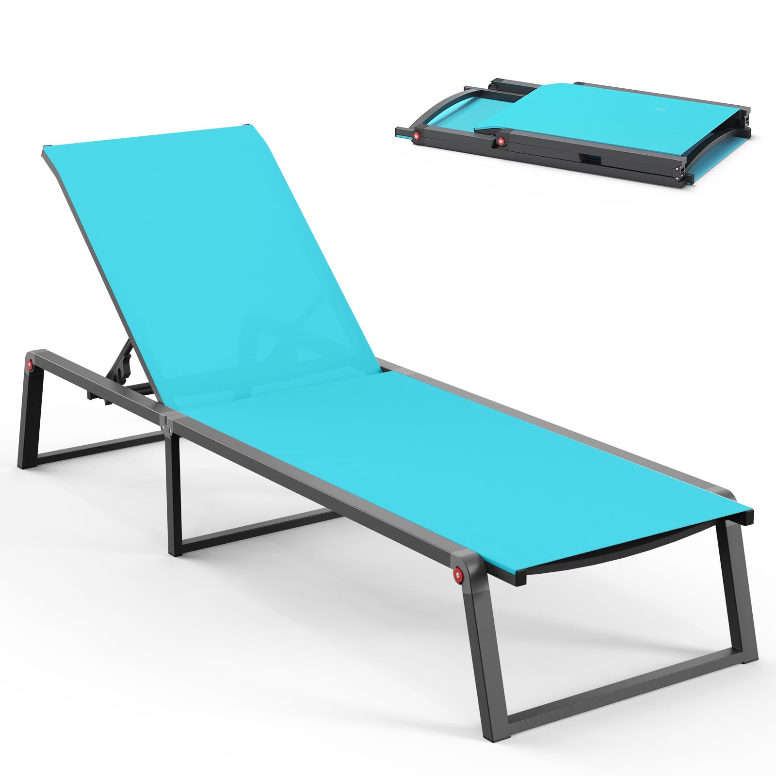 Oasbira Aluminum Chaise Lounge