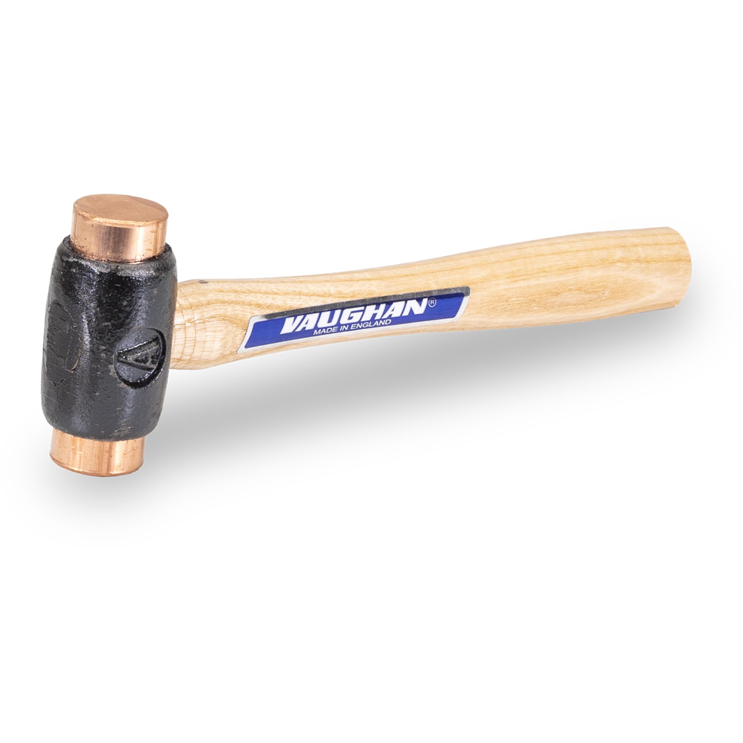 VAUGHAN Copper Face Hammer, Malleable Iron Head, Soft Face, VN58010