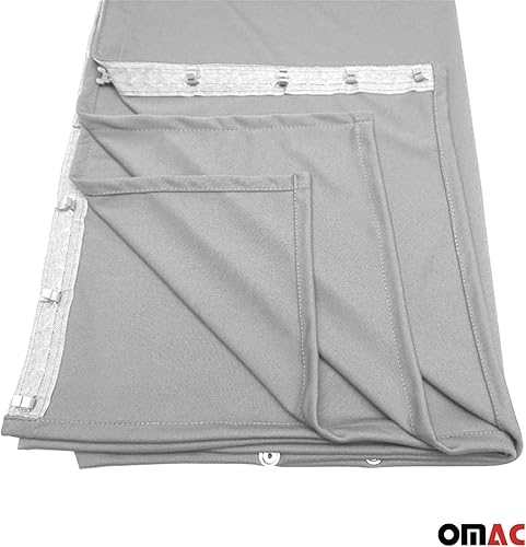 Miniatura 8 de OMAC Cortinas divisoras de cabina para RAM ProMaster 1500 2500 Gris