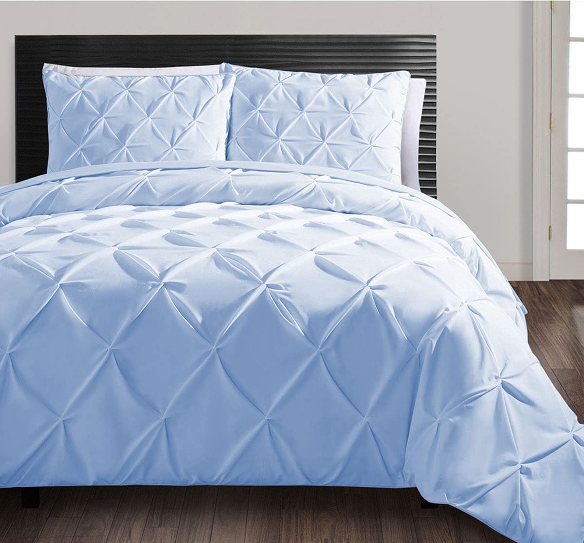 Housse de couette plissée coton égyptien pour retrouver le sommeil profond super king size