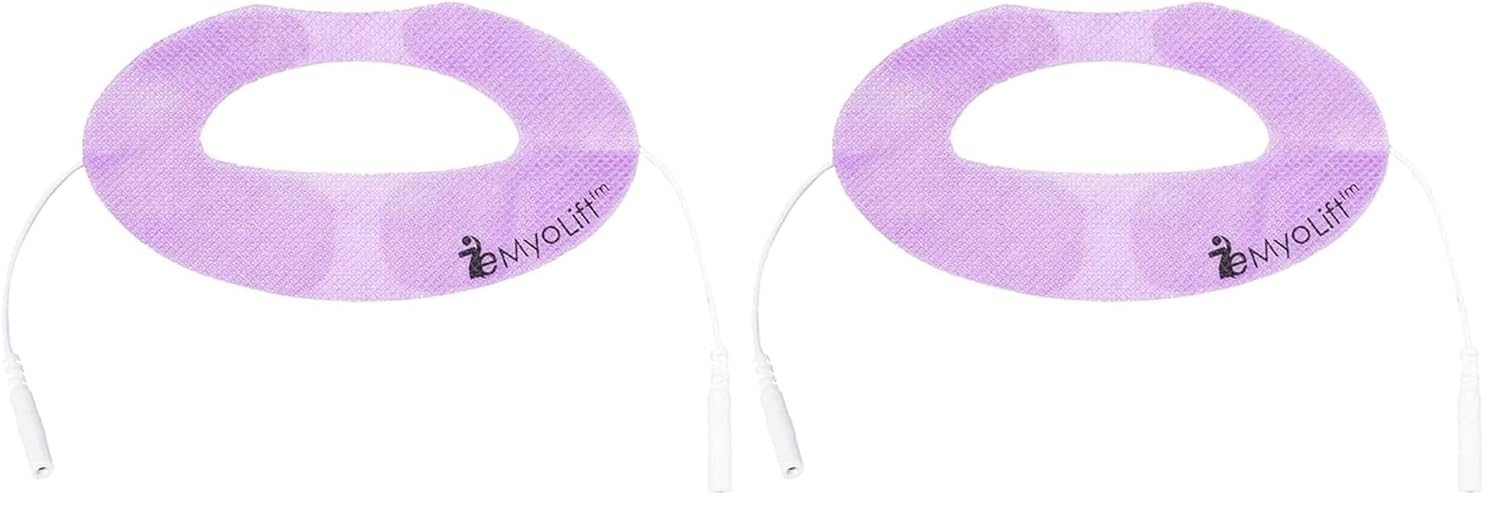 7E Wellness Conductive Lip Mask for Myolift - Portable Skin Care Tools for Microcurrent Facial - Instant Face Lift, Anti Aging, and Skin Tightening - Up to 10 Uses (Pack of 2)