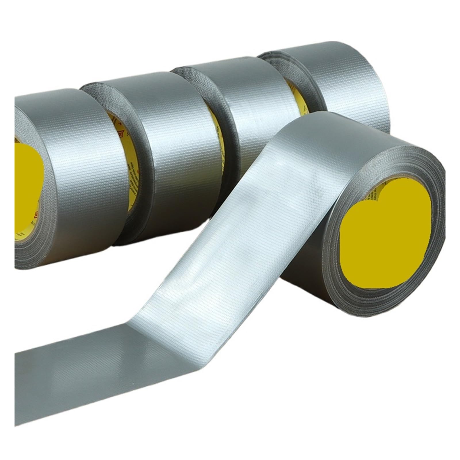 Zelt Reparaturband 1 Rolle selbstklebendes Stoff-Klebeband for hohe Beanspruchung, wasserdichtes Teppichband, silbernes dekoratives Klebeband, Automobil-Gewebeband, 10 Meter(5rolls-black,20M_60MM)
