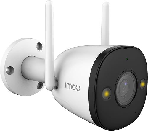 IMOU Bullet 2E 2K (3MP) Outdoor Smart Colour Night Wi-Fi Security Camera