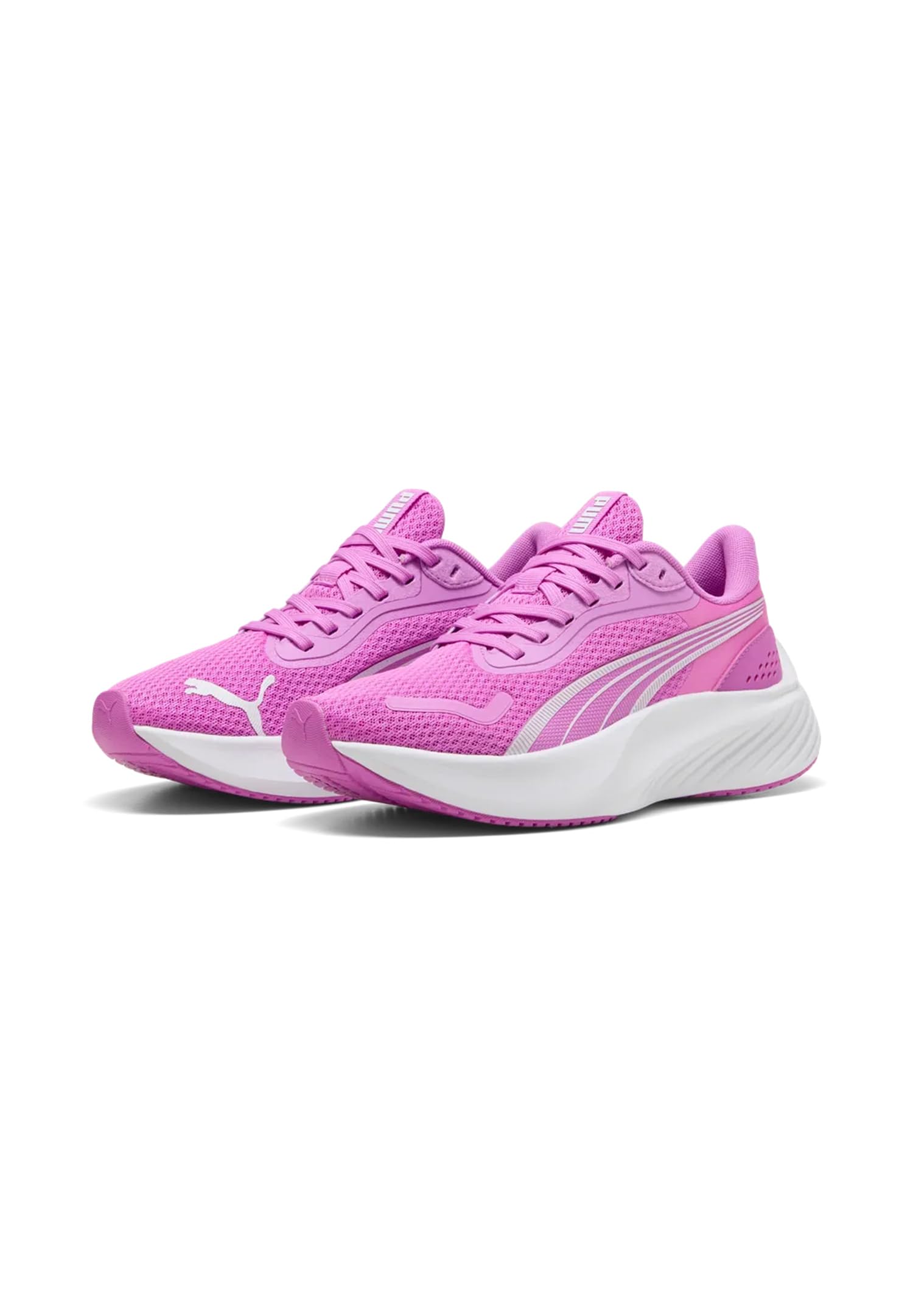 PUMA Pounce LITE AC+ PS Sneaker, Electric Orchid White, 1,5 UK Child, Elektryczna orchidea PUMA biała, 34 EU