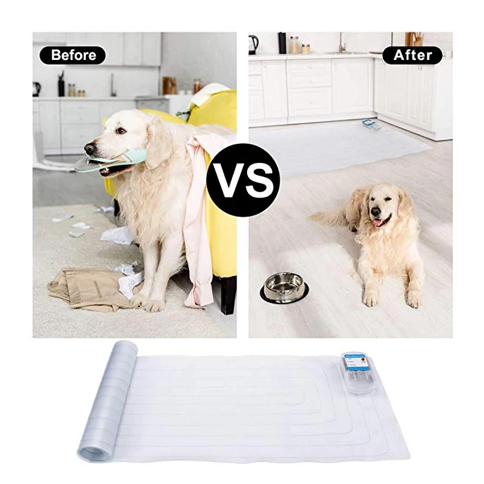 Perros Gatos Adiestramiento Seguro Alfombrilla Interior Alfombrillas Disuasorias Para Mascotas Aislamiento De Seguridad Mantas De Electricidad Estática Alfombrilla De Plástico Para Adi(Size:48inX20in)