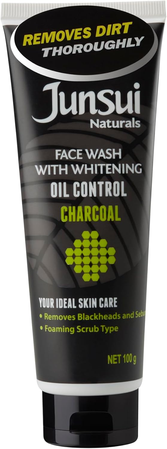 Junsui Naturals Face Wash Oil Control Helps Remove Blackheads and
