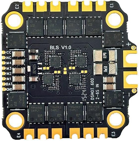Flight Controller Stack F405 with 60A BLS 4-in-1 ESC，FPV Racing Drone Stack for Quadcopters Fixed-Wing & Drone
