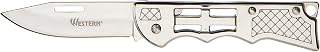 Western YG04 Canivete Dobrável, Prata, 15.3 cm