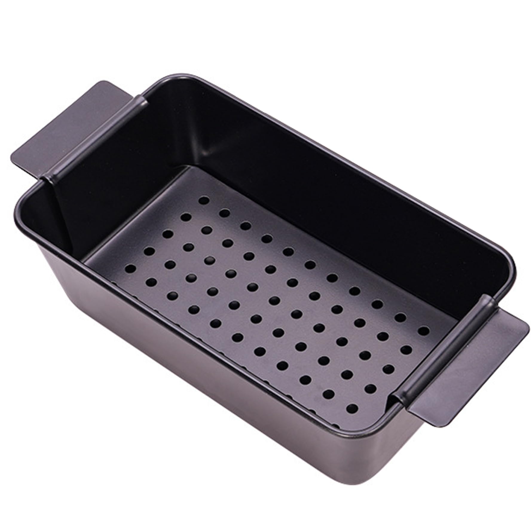 Moule à pain de viande en acier au carbone durable avec égouttoir de cuisson