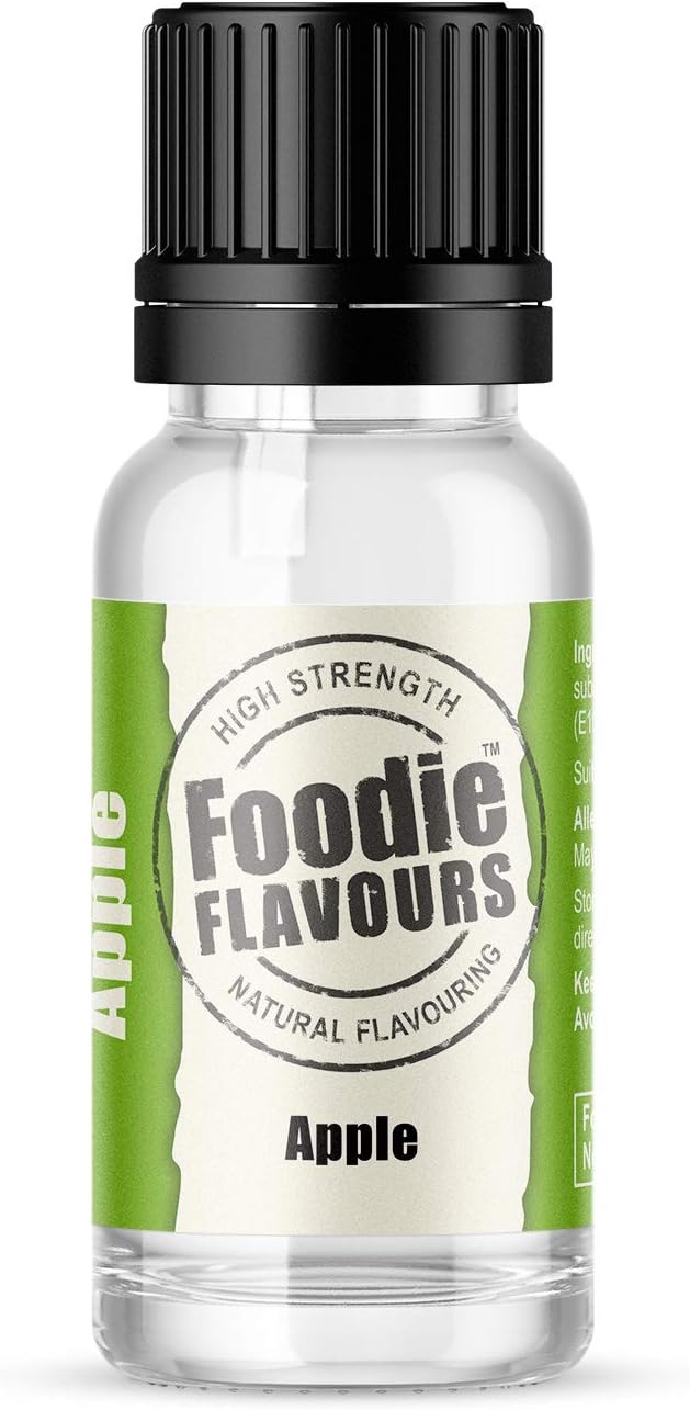 Apple Natural Food Flavouring 15ml - Foodie Flavours