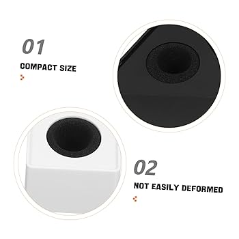 Amazon | ABOOFAN 2個 四角いマイクフラッグ インタビューマイク