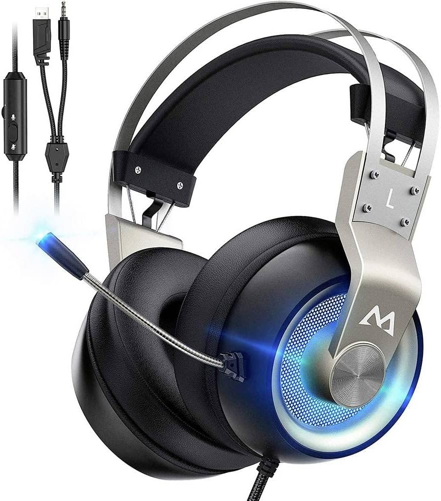 Mipow MPBH357AH EG3 Pro Gaming Headset 3.5 mm Jack USB Corded Stereo Over Ear Black