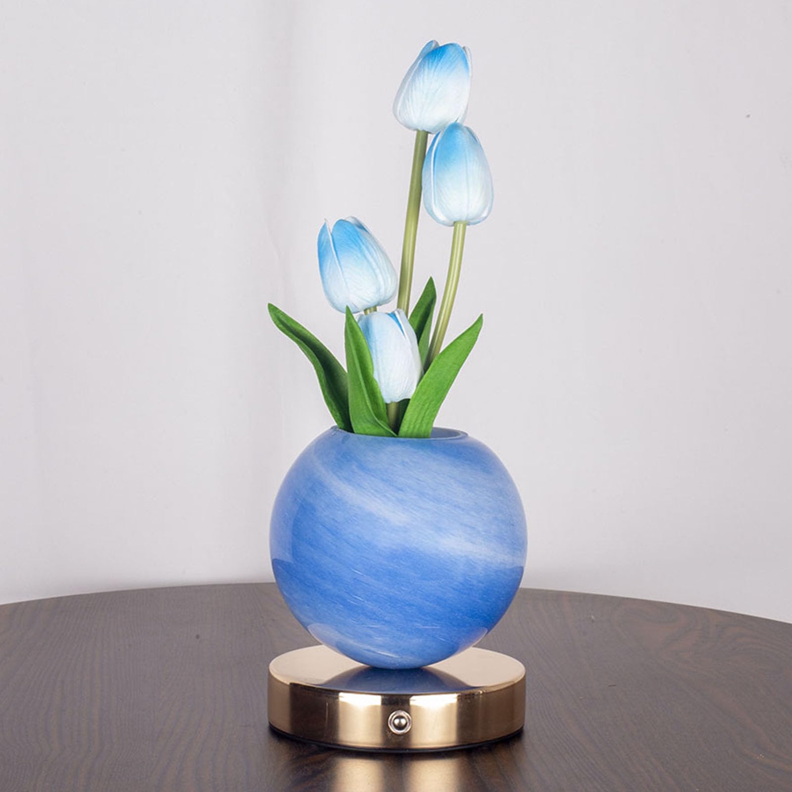 Moderno Decorativo LED Fiore Luce Pratica Forma Fiore Lampada Da Comodino Texture Decorazione Della Casa per Qualsiasi Camera Lampada Blossomy LED