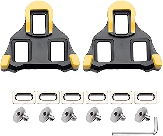 YTOOK SPD Cleats for Cycling Shoes, Bike Cleats Compatible with Shimano Cleats for SPD-SL System Shoes, Cycling Pedals Cleat for Indoor Cycling & Road Bicycle