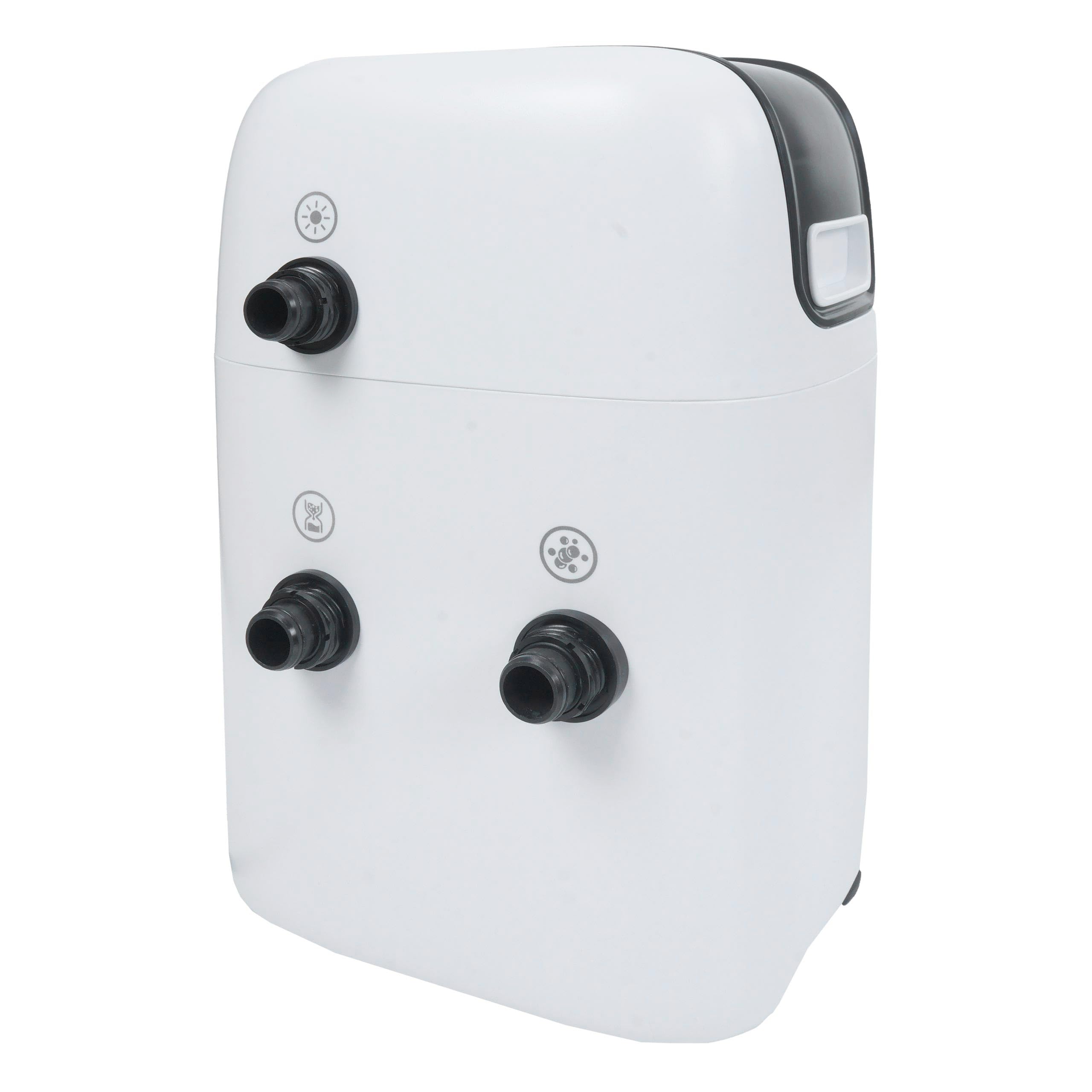 Mendler Pumpe für Whirlpool HWC-N97, Ersatzpumpe Bedienfeld Zubehör, Heizfunktion 52x35x23cm