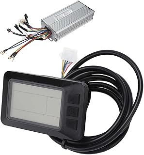 VGEBY Bike Modified Controller Kit, 35A Sine Wave Bike Motor Controller with Light Line for KT LCD7U Panel Bike Modified Controller Set for 1500W Motor Riding