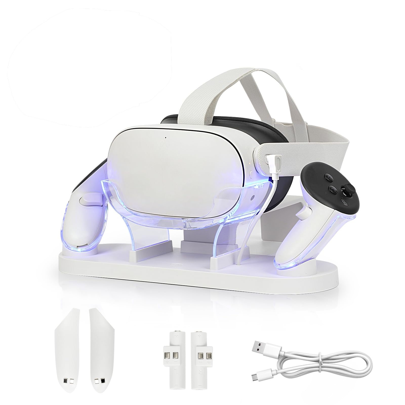 Amazon | YipuVR Q3/3S用充電ドック、Q3/3S用LEDインジケーター