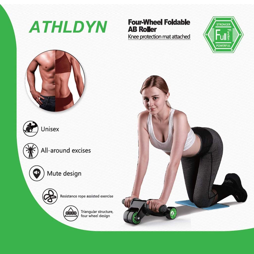 Exercise Wheel 4 4 Wheel Abdominal Exercise Roller Wheel 4 Wheel Ab Roller - Abdominal ...