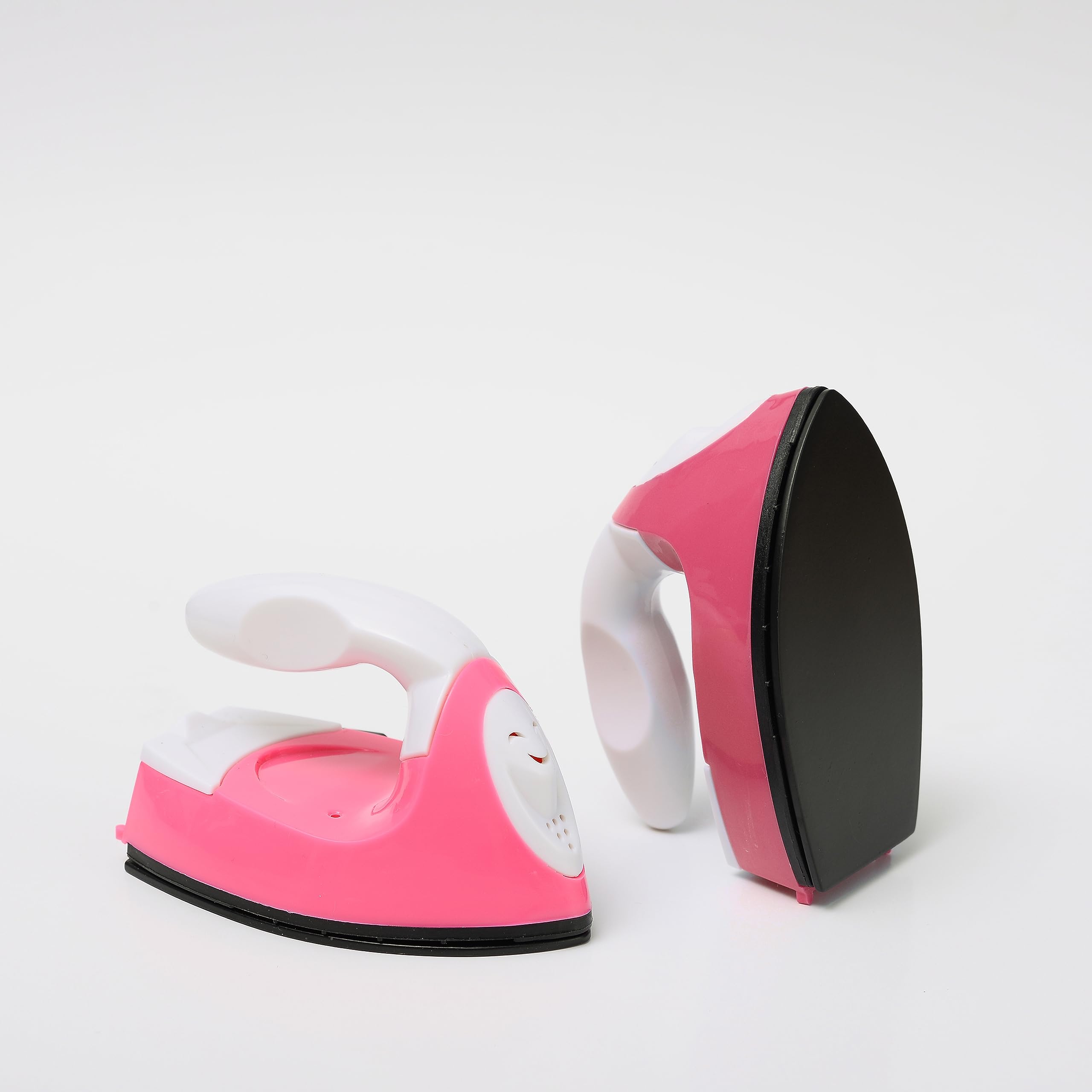 Mini Plancha De Vapor Portátil Fyearfly - 180°C, Superficie Cerámica, Para Ropa, Manualidades Y Diamantes - Enchufe UE 220V Rosa