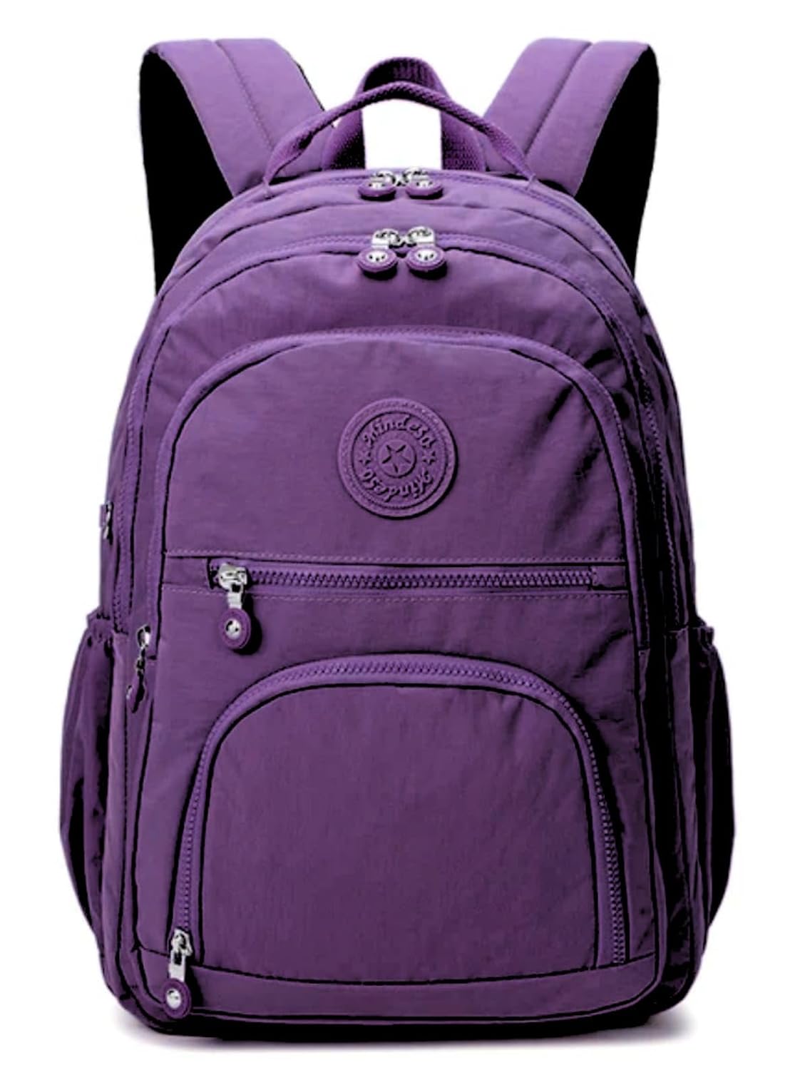 Mochila Feminina Masculina Tactel Notebook Escolar Resistente Grande Costas Juvenil Escola Preta