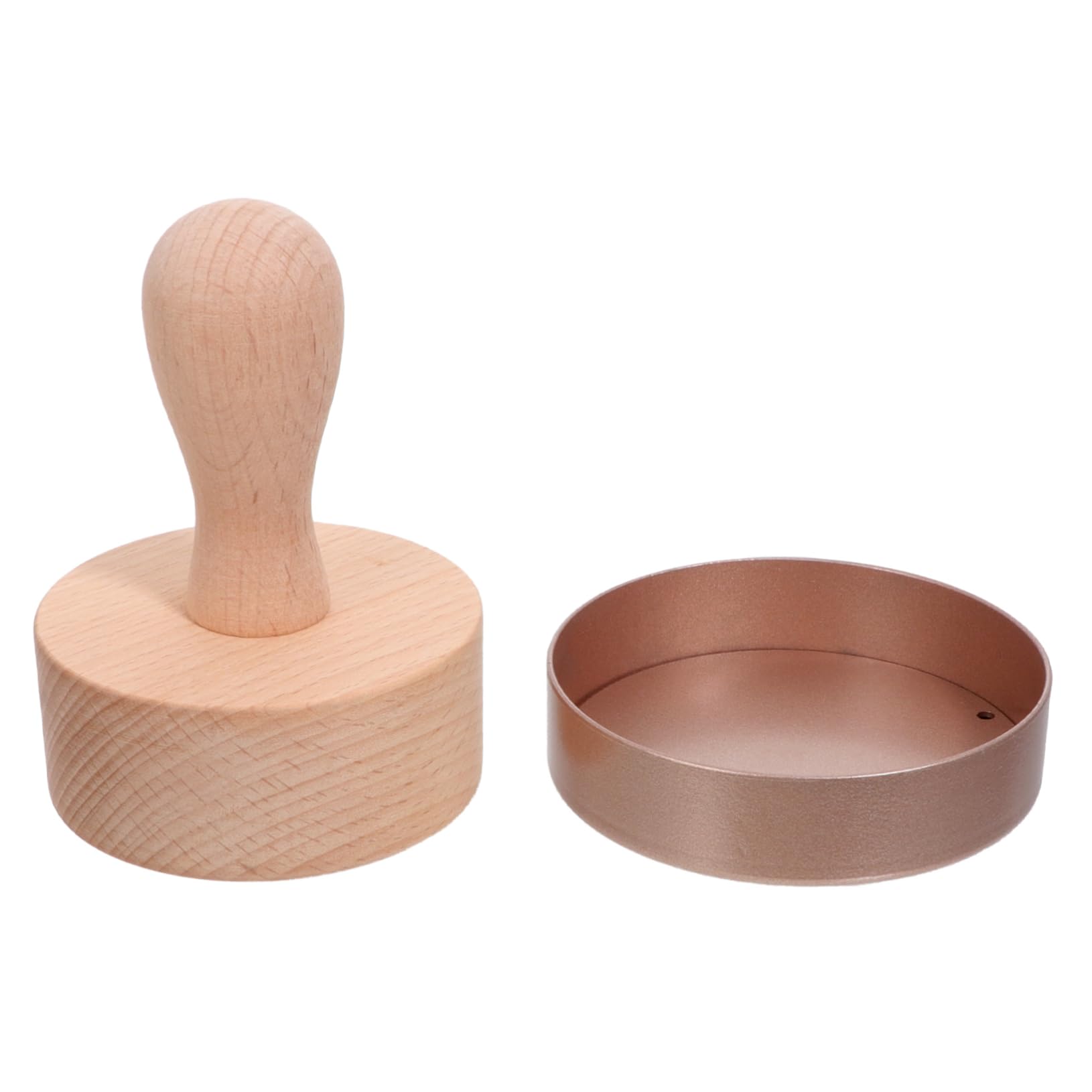 VICASKY 1set Metal Tart Removable Bottom and Rod Non-stick Kitchen Baking Tart for Pies Cakes and Desserts High Temperature