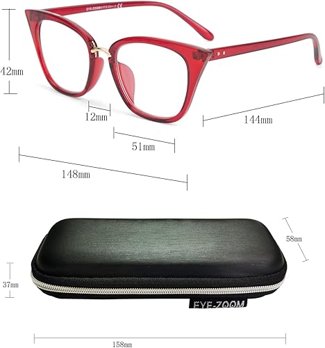 Miniatura 4 de Paquete de 2 lentes de lectura de ojo de gato para mujer