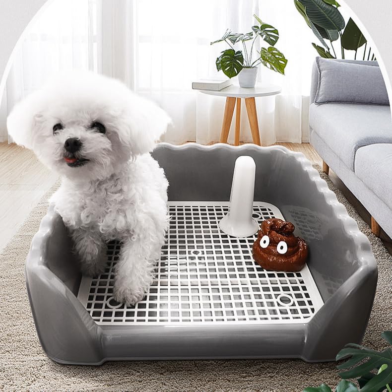 Amazon | 犬用トイックス メッシュ付き ペット用トイレ お掃除かんたん