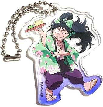 忍たま乱太郎 アニカフェ クッキー缶 特典アクリルキーホルダー 久々知兵助 忍たま乱太郎 アニカフェ クッキー缶 特典アクリルキーホルダー