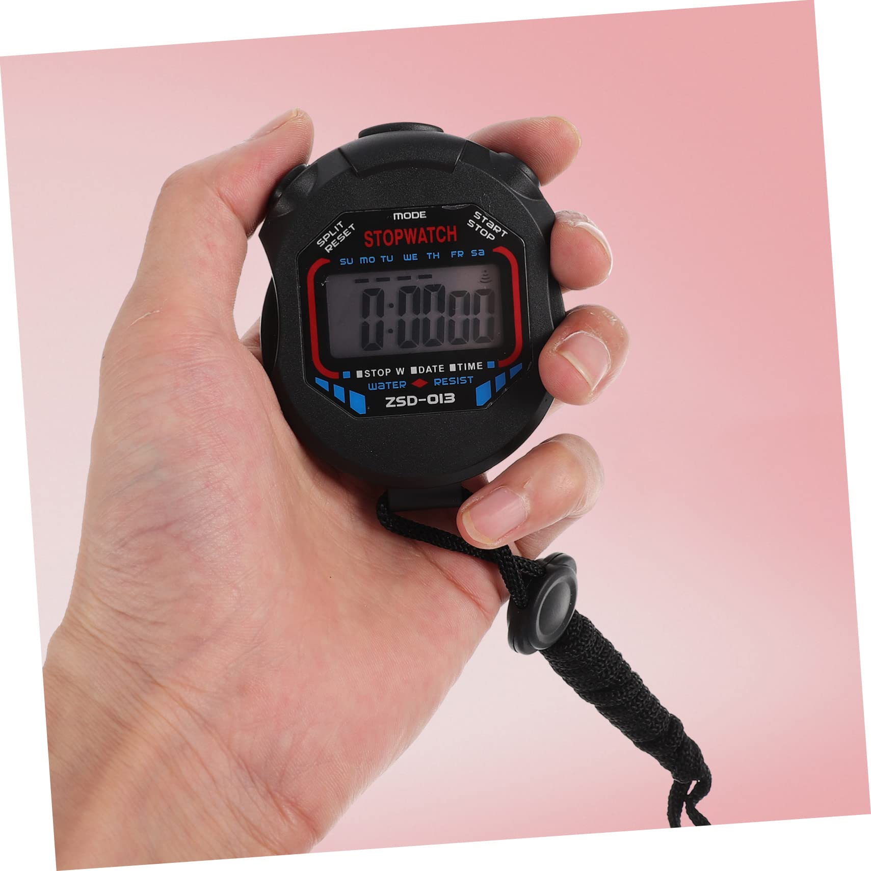 SUPVOX 12pezzi Cronometro Con Allarme e Display Lcd Timer Per Allenamento Fitness e Arbitraggio Per e Adulti
