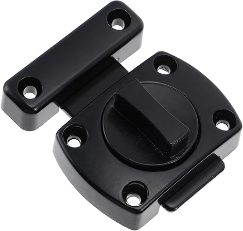 BESTonZON Cerradura de cerrojo de metal para valla de metal Cerradura de cadena de puerta Muebles para el hogar Muebles deslizantes Cerradura de