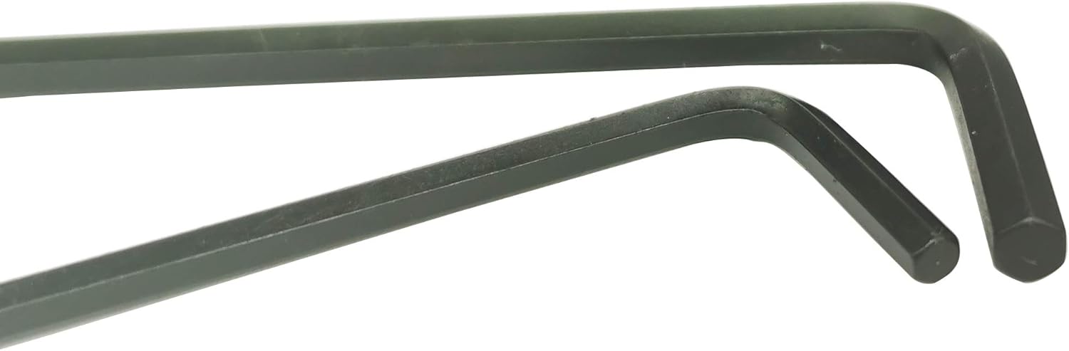 NordWolf 8-Piece Metric Short Allen Wrench Set, Mini S2 Steel Hex L-Keys, Sizes 0.7mm to 4.0mm