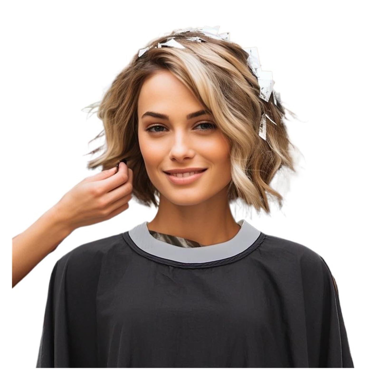 Capa Peluqueria Barber Cape Hair Cutting Hairdressing Salon Cloak Dyeing Waterproof Grooming Apron