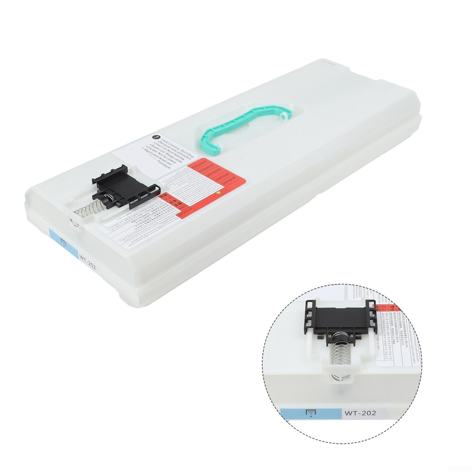 Botella de tóner residual de repuesto para Canon WT202 compatible con impresoras C5535 C5540 C5550 C5560 DX6000 DX C3730 DX C5760