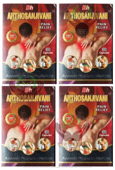 AYURVED ZONE Bengal Herbs Arthosanjivani Pain Relief 30 Capsules (Pack Of 4) (B0C3RSTMZT) Amazon Price History, Amazon Price Tracker