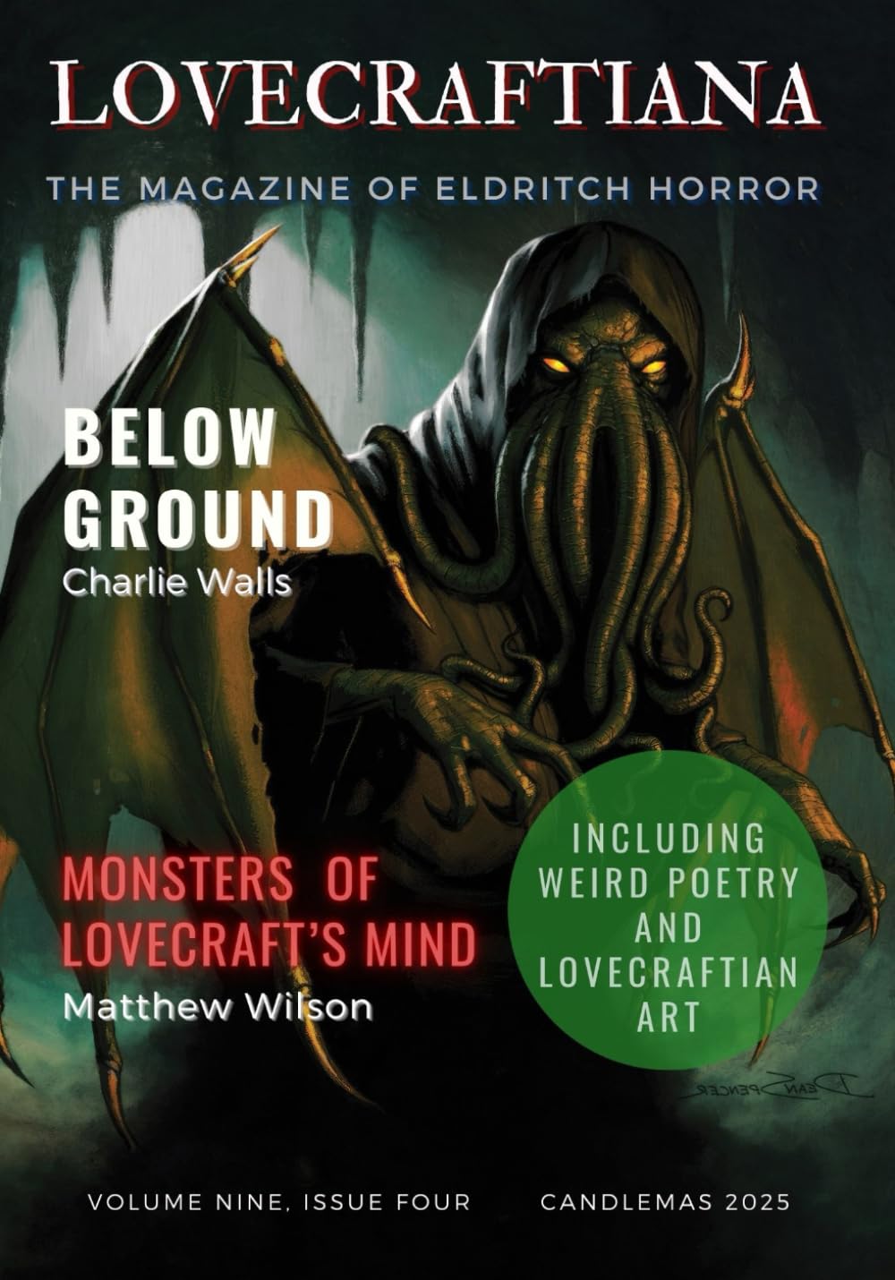 Lovecraftiana: Volume 9, Issue 4. Candlemas Eve 2025