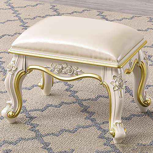 Tabouret d'Appoint Carré Gain de Place pour Petits Espaces et Salons - 4