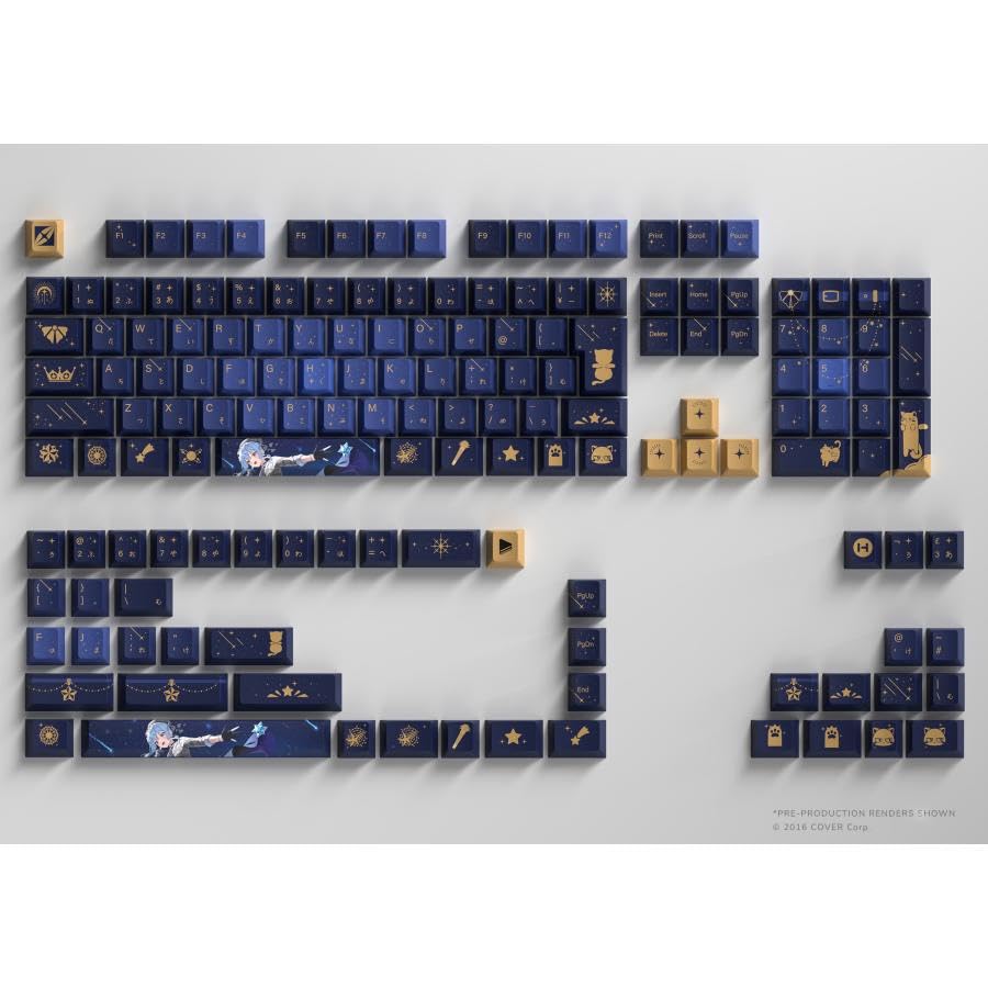初回限定版 星街すいせいコラボ キーキャップ＆マウスパッドセット hyte 初回限定版 星街すいせいコラボ キーキャップ＆マウスパッド