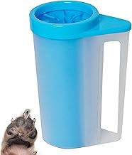 pés animais estimação - Copo pata cachorro silicone com escova limpeza | Escova limpeza portátil e reutilizável para pés animais estimação para pés e patas Silian