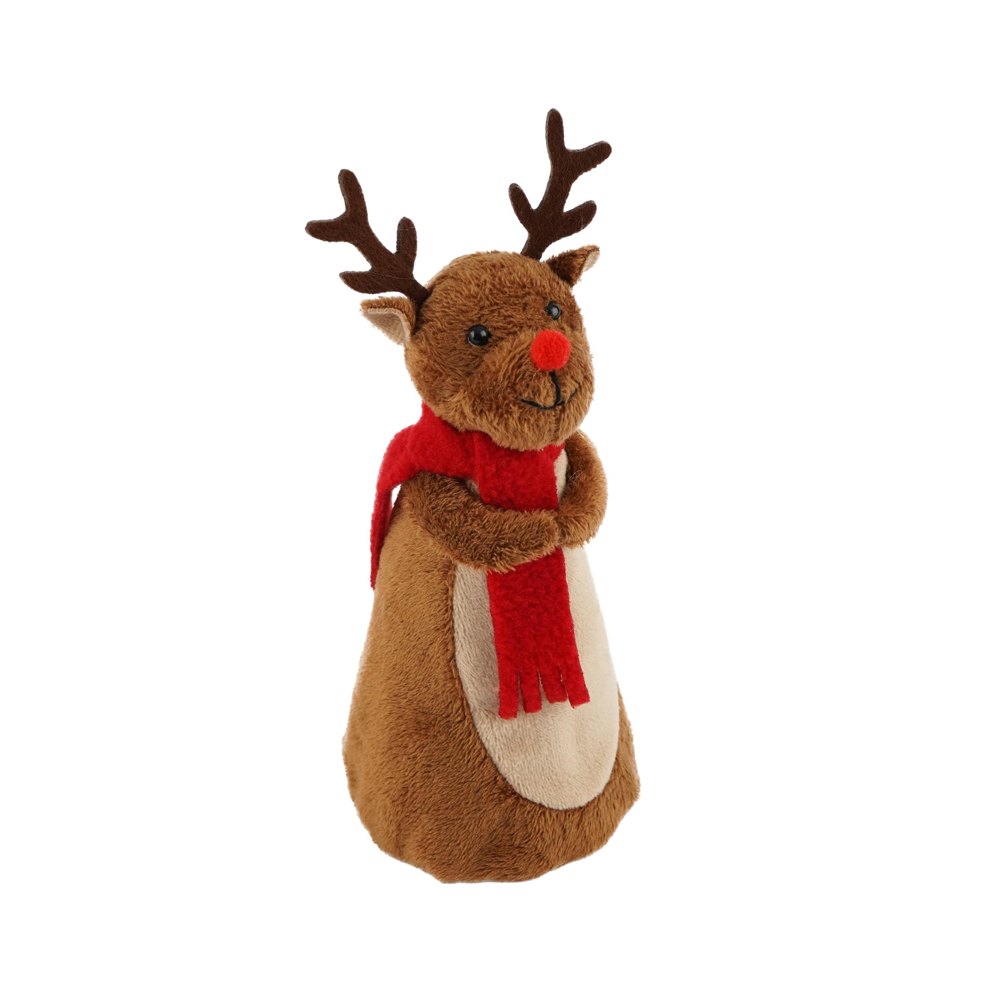 CGB Giftware | Christmas Reindeer Tree Topper | Festive Decor | Christmas Decoration | Seasonal | GB08714