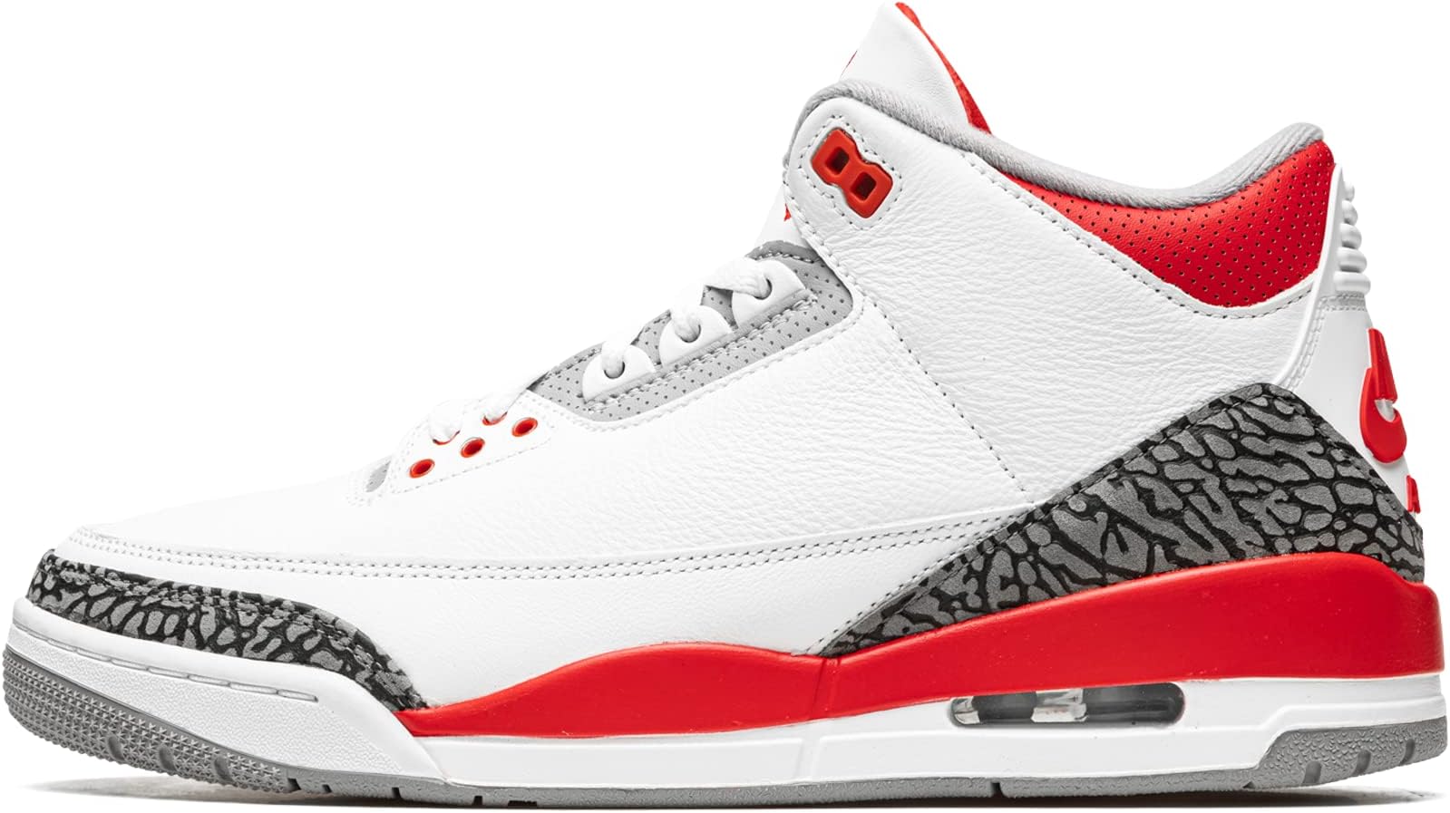 Nike Air Jordan 3 Retro - White / Fire Red / Black / Cement Grey