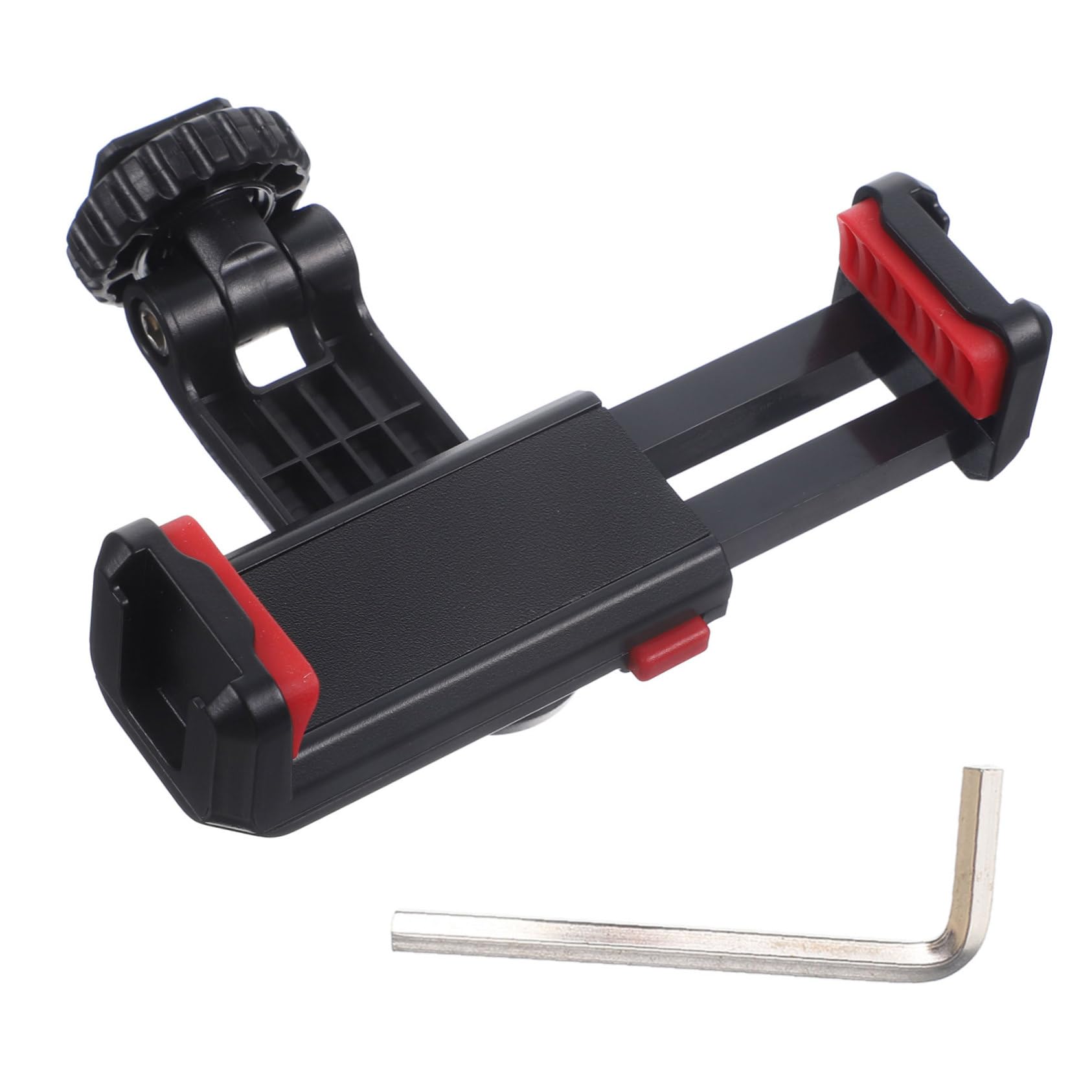 UPKOCH 3piezas Soporte De Teléfono Montura Fría Clip para Trípode Rotación para Cámara y Móvil Compatible Micrófonos y Luces Led