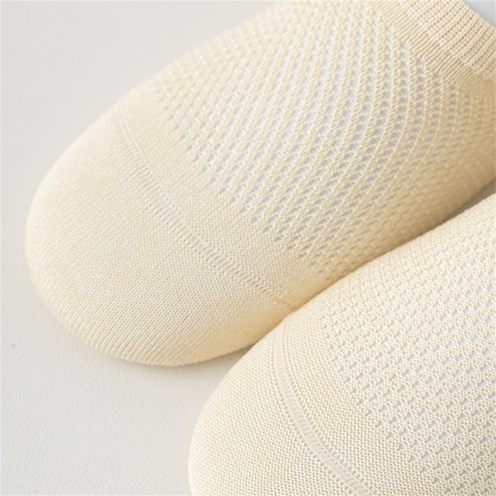 Socks Women Boat Ice Refreshing Silk Mesh Sweat Wicking Invisible and Boneless Short