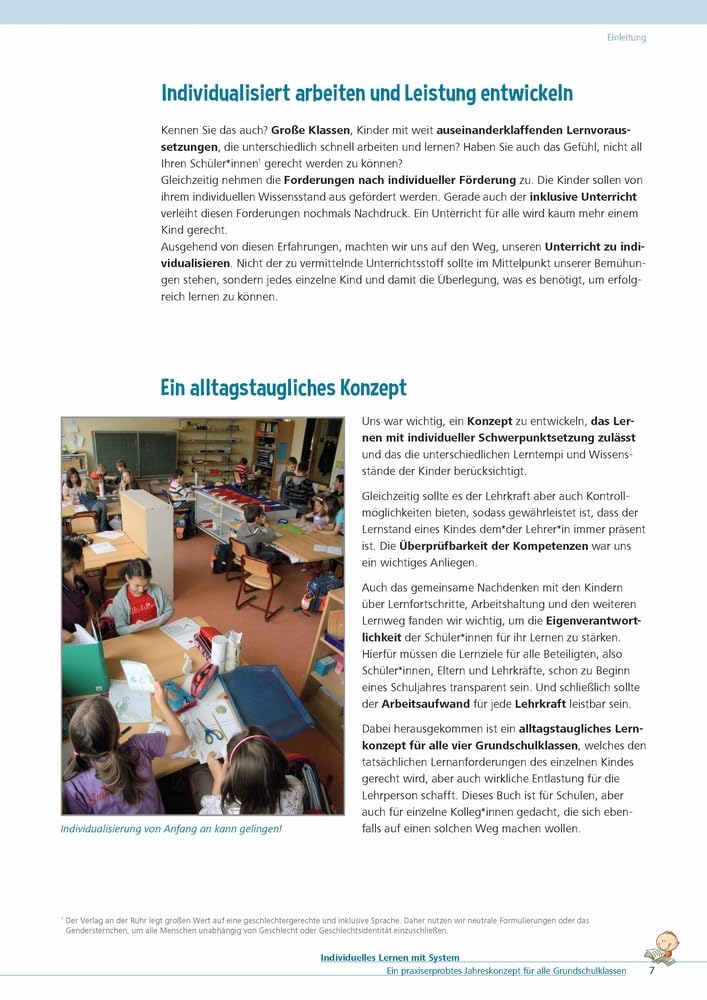 Individuelles Lernen mit System, aktualisierte, überarbeitete Neuauflage: Ein praxiserprobtes Jahreskonzept für alle Grundschulklassen, mit umfangreichem digitalen Zusatzmaterial und Erklärvideos