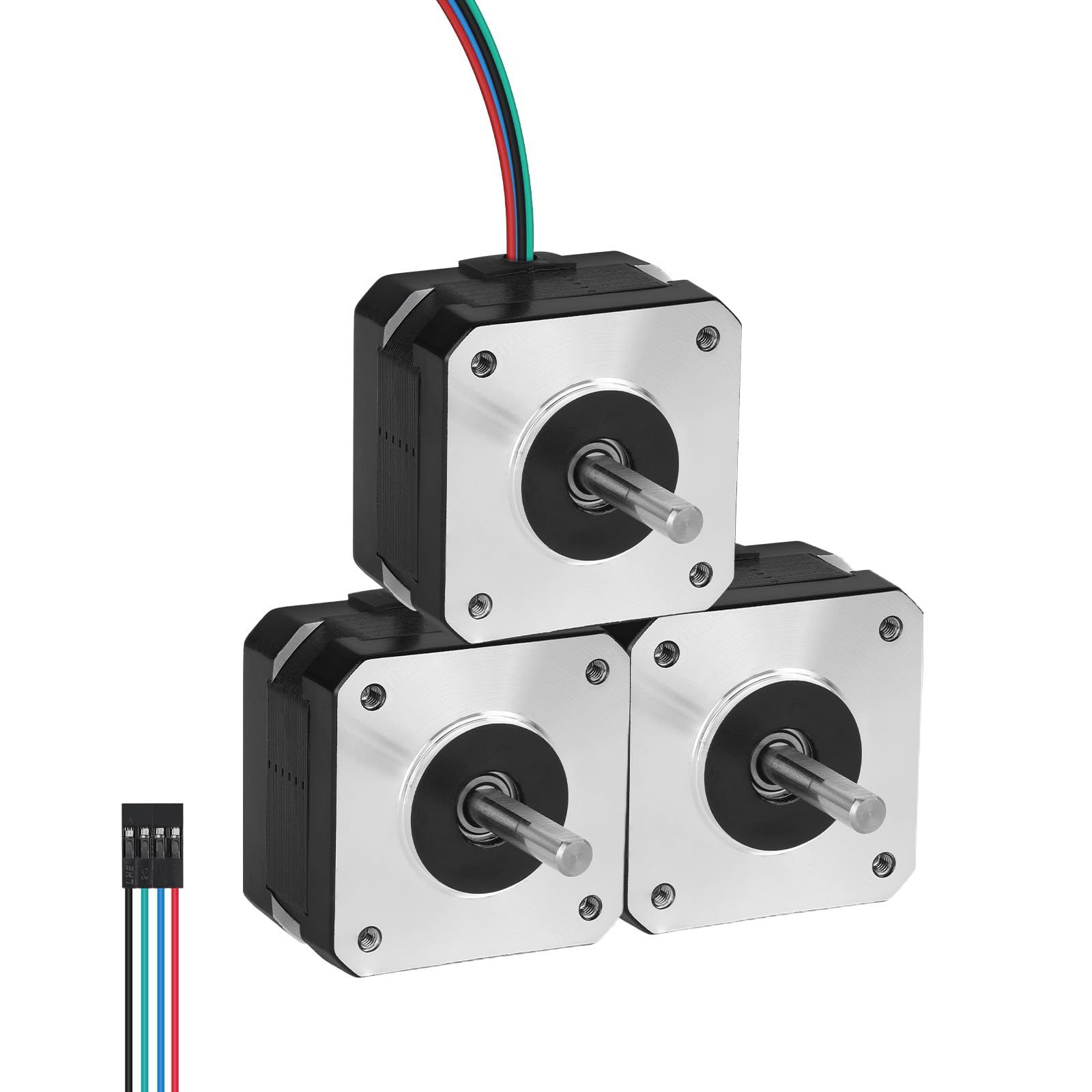 Nema 17 moteur pas à pas bipolaire élimine les pertes de pas sur robot et CNC