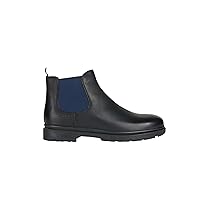 Geox U Andalo A, Stivali Uomo, Nero Blu Black Navy, 46 EU